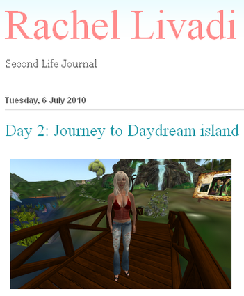 Daydream Island in second life